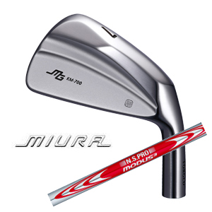 三浦技研 KM-700 #6〜PW 5本組 NSPRO MODUS3 110 モーダス スリー110 日本シャフト社製の画像