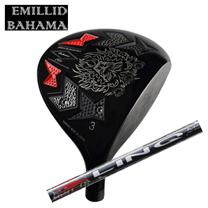 エミリッドバハマ カールヴィンソン CV8フェアウェイウッド LIN-Q RED EX(USTマミヤ社製) EMILLID BAHAMA 日本仕様 特注カスタムの画像