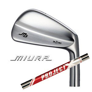 三浦技研 TB-ZERO Forged (6本セット) #5～PW or #6～P/S プロジェクトX レッド PROJECT X RED(トゥルーテンパー社製)の画像