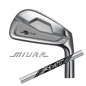 三浦技研 TC-101 Forged #5～PW 6本組 NEW AMT BLACKトゥルーテンパー社製の画像