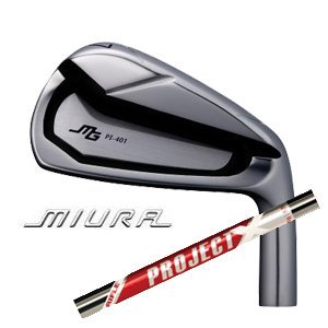 三浦技研 PI-401 単品アイアン プロジェクトX レッド PROJECT X RED トゥルーテンパー社製の画像