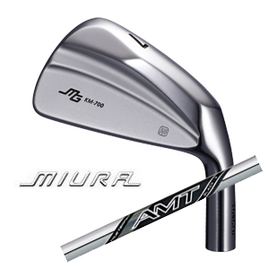 三浦技研 KM-700 #5〜PW 6本組  NEW AMT BLACKトゥルーテンパー社製の画像