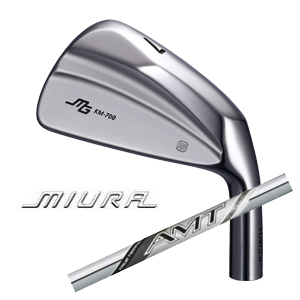 三浦技研 KM-700 #5〜PW 6本組  NEW AMT SILVERトゥルーテンパー社製の画像