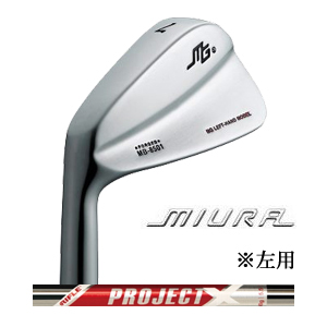 ※左用モデル 三浦技研 MB-8501 #5〜PW 6本組 プロジェクトX レッド PROJECT X RED トゥルーテンパーの画像