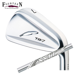 フォーティーン TB-7 FORGED 単品アイアン#5 NEW AMT WHITE トゥルーテンパー社製 FOURTEEN 日本正規品 特注カスタムの画像