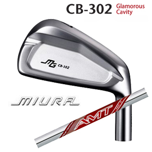 三浦技研 CB-302 (6本セット)　#5～PW or #6～GW NEW AMT RED トゥルーテンパー社製の画像