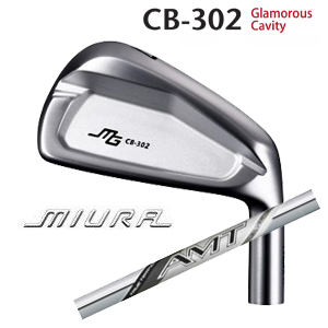 三浦技研 CB-302 (6本セット)　#5～PW or #6～GW NEW AMT SILVERトゥルーテンパー社製の画像