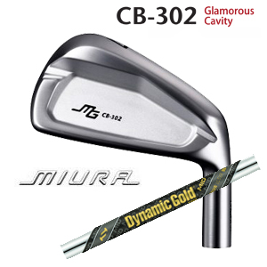 三浦技研 CB-302 (6本セット)　#5～PW or #6～GW ダイナミックゴールドMID95 TOUR ISSUE(ミッドツアーイシュー)  トゥルーテンパー社製の画像