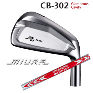 三浦技研 CB-302 (6本セット)　#5～PW or #6～GW  NSPRO MODUS3 110 モーダス スリー110 日本シャフト社製 の画像
