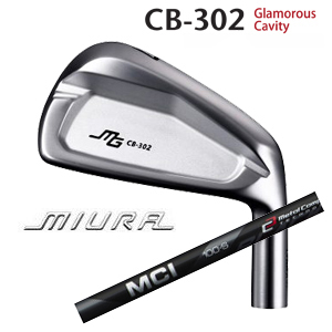 三浦技研 CB-302 単品アイアン  MCI BLACK フジクラ社製の画像