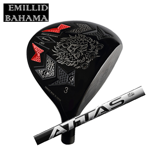 エミリッドバハマ カールヴィンソン CV8フェアウェイウッド ATTAS RX ULTRA BLACK アッタス RX ウルトラ ブラック EMILLID BAHAMA 日本仕様 特注カスタムの画像