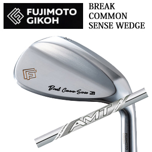 藤本技工 Break Common Sense Wedge NEW AMT WHITE トゥルーテンパー社製 FUJIMOTO GIKOH ブレイクコモンセンスウェッジ 日本仕様正規品 特注カスタムの画像
