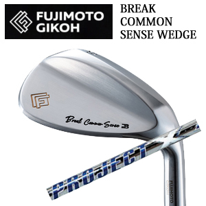 藤本技工 Break Common Sense Wedge プロジェクトX LZ PROJECT X LZ FUJIMOTO GIKOH ブレイクコモンセンスウェッジ 日本仕様正規品 特注カスタムの画像