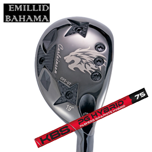 エミリッドバハマ カールヴィンソン CVS ユーティリティ KBS PGH/PLAYERS GRAPHITE HYBRID FST社製 EMILLID BAHAMA 日本仕様 特注カスタムの画像