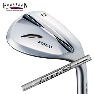 フォーティーン FR-5 ウェッジ パールサテン仕上げ ATTAS IRON 10 アッタスアイアン UST Mamiya社製 FOURTEEN 特注カスタムの画像