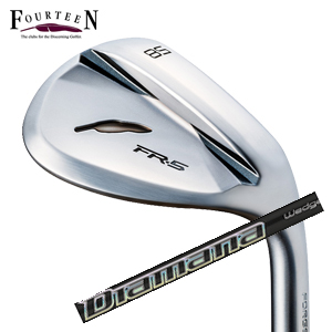 フォーティーン FR-5 ウェッジ パールサテン仕上げ Diamana Thump Wedge ディアマナサンプウェッジ 三菱ケミカル社製 FOURTEEN 特注カスタムの画像