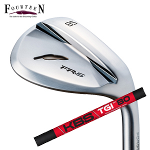 フォーティーン FR-5 ウェッジ パールサテン仕上げ TGI-TOUR GRAPHITE IRON FST社製 FOURTEEN 特注カスタムの画像