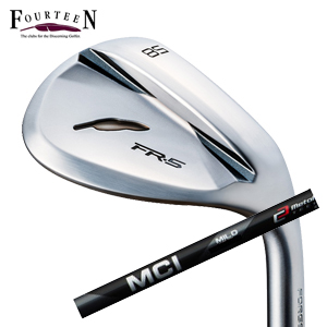 フォーティーン FR-5 ウェッジ パールサテン仕上げ MCI SOLID/MILD MC 105 WEDGE フジクラ社製 FOURTEEN 特注カスタムの画像