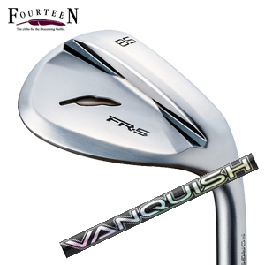 フォーティーン FR-5 ウェッジ パールサテン仕上げ VANQUISH IRON 三菱ケミカル社製 FOURTEEN 特注カスタムの画像
