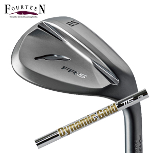 フォーティーン FR-5 ウェッジ ダイヤモンドブラックサテン仕上げ ダイナミックゴールド115 トゥルーテンパー社製 FOURTEEN 特注カスタムの画像