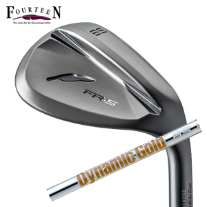 フォーティーン FR-5 ウェッジ ダイヤモンドブラックサテン仕上げ ダイナミックゴールド85 トゥルーテンパー社製 FOURTEEN 特注カスタムの画像