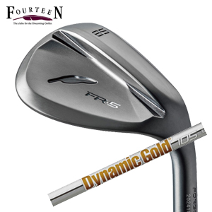 フォーティーン FR-5 ウェッジ ダイヤモンドブラックサテン仕上げ ダイナミックゴールド95.105.120 トゥルーテンパー社製 FOURTEEN 特注カスタムの画像