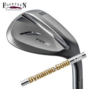 フォーティーン FR-5 ウェッジ ダイヤモンドブラックサテン仕上げ ダイナミックゴールド HT トゥルーテンパー社製 FOURTEEN 特注カスタムの画像