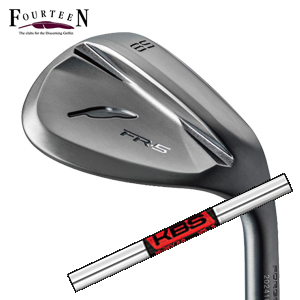 フォーティーン FR-5 ウェッジ ダイヤモンドブラックサテン仕上げ KBS HI-REV 2.0 WEDGE FST社製 FOURTEEN 特注カスタムの画像