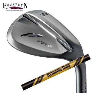 フォーティーン FR-5 ウェッジ ダイヤモンドブラックサテン仕上げ ダイナミックゴールドツアーイシューオニキスブラック ONYX BLACK PCB トゥルーテンパー FOURTEEN 特注カスタムの画像