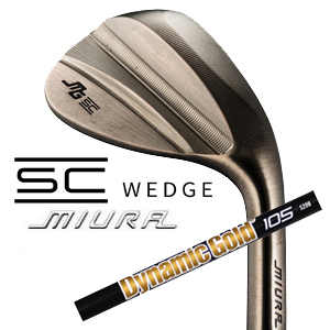 三浦技研 SC Wedge  ダイナミックゴールド105オニキスブラック ONYX BLACK トゥルーテンパー 正規代理店　【2025年11月21日発売予定】の画像