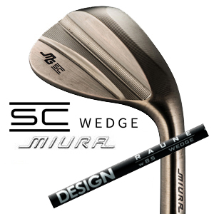 三浦技研 SC Wedge  RAUNE WEDGE ラウネウェッジ グラファイトデザイン 正規代理店　【2025年11月21日発売予定】の画像