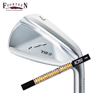 フォーティーン 2025 TB-3 FORGED 単品アイアン#5,#6 ダイナミックゴールド105オニキスブラック ONYX BLACKトゥルーテンパー社製 FOURTEEN 特注カスタムの画像