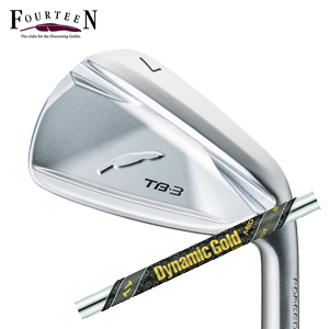 フォーティーン 2025 TB-3 FORGED 単品アイアン#5,#6 ダイナミックゴールドMID 95 TOUR ISSUE(ミッド95ツアーイシュー)  FOURTEEN 特注カスタムの画像