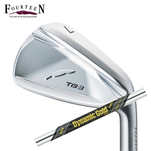 フォーティーン 2025 TB-3 FORGED 単品アイアン#5,#6 ダイナミックゴールドMID TOUR ISSUE(ミッドツアーイシュー) トゥルーテンパー社製 FOURTEEN 特注カスタムの画像