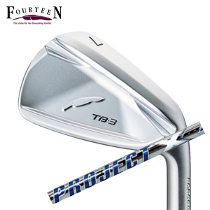 フォーティーン 2025 TB-3 FORGED 単品アイアン#5,#6 プロジェクトX LZ PROJECT X LZ トゥルーテンパー社製 FOURTEEN 特注カスタムの画像