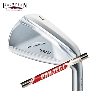 フォーティーン 2025 TB-3 FORGED 単品アイアン#5,#6 プロジェクトX レッド PROJECT X REDトゥルーテンパー社製 FOURTEEN 特注カスタムの画像