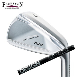 フォーティーン 2025 TB-3 FORGED 単品アイアン#5,#6 RAUNE IRON 105 ラウネアイアン グラファイトデザイン社製 FOURTEEN 特注カスタムの画像