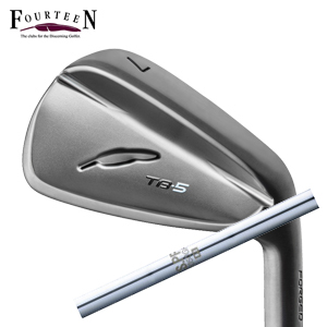 フォーティーン 2025 TB-5 FORGED ダイヤモンドブラックサテン仕上げ 単品アイアン#5 N.S.PRO 1050GH 日本シャフト社製 FOURTEEN 特注カスタムの画像