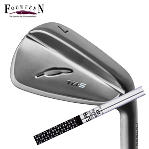 フォーティーン 2025 TB-5 FORGED ダイヤモンドブラックサテン仕上げ 単品アイアン#5 N.S.PRO 750GH 日本シャフト社製 FOURTEEN 特注カスタムの画像
