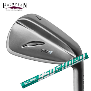 フォーティーン 2025 TB-5 FORGED ダイヤモンドブラックサテン仕上げ #6～PW 5本組 N.S.PRO 950GH neo ネオ 日本シャフト社製 FOURTEEN 特注カスタムの画像