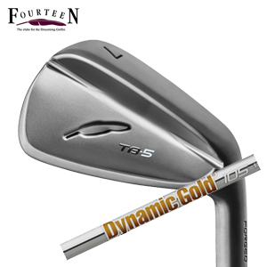 フォーティーン 2025 TB-5 FORGED ダイヤモンドブラックサテン仕上げ 単品アイアン#5 ダイナミックゴールド95.105.120 トゥルーテンパー社製 FOURTEEN 特注カスタムの画像