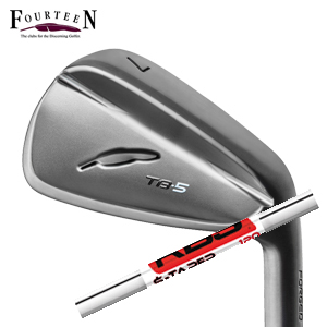 フォーティーン 2025 TB-5 FORGED ダイヤモンドブラックサテン仕上げ 単品アイアン#5 KBS TOUR $-TAPER KBSツアー エステーパー FOURTEEN 特注カスタムの画像