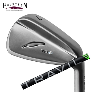 フォーティーン 2025 TB-5 FORGED ダイヤモンドブラックサテン仕上げ 単品アイアン#5 TRAVIL IRON トラヴィルアイアン フジクラ社製 FOURTEEN 特注カスタムの画像