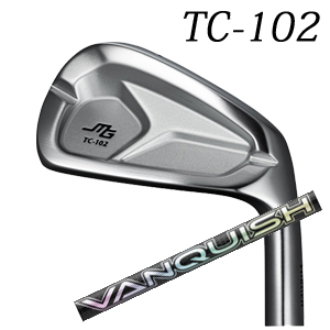 三浦技研 TC-102  VANQUISH アイアンシリーズ 三菱ケミカル社製　【2025年4月18日発売予定】の画像