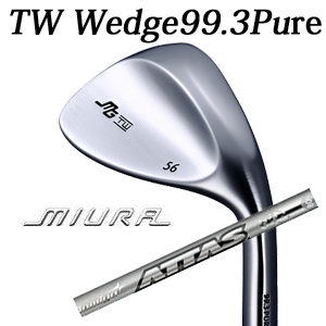 三浦技研 TW ウェッジ 純鉄  ATTAS IRON 10 アッタスアイアン UST Mamiya TW Wedge 99.3 Pure　【2024年11月22日発売】の画像