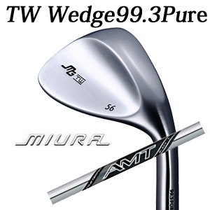 三浦技研 TW ウェッジ 純鉄  NEW AMT BLACKトゥルーテンパー TW Wedge 99.3 Pure　【2024年11月22日発売】の画像
