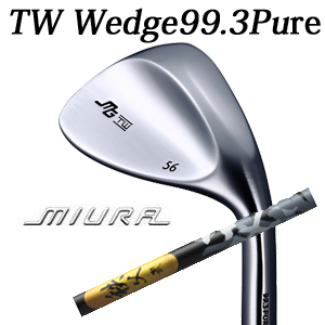 三浦技研 TW ウェッジ 純鉄  秩父 弐 アイアン グラファイトデザイン TW Wedge 99.3 Pure　【2024年11月22日発売】の画像