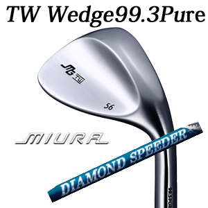 三浦技研 TW ウェッジ 純鉄  ダイアモンド スピーダーアイアン DIAMOND Speeder IRON ジュエルライン TW Wedge 99.3 Pure　【2024年11月22日発売】の画像