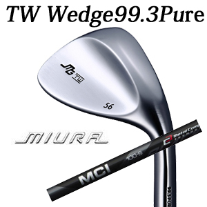三浦技研 TW ウェッジ 純鉄  MCI BLACK フジクラ TW Wedge 99.3 Pure　【2024年11月22日発売】の画像