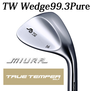 三浦技研 TW ウェッジ 純鉄 　トゥルーテンパー スチールシャフト各種(ダイナミックゴールド、プロジェクトXなど)　TW Wedge 99.3 Pure　【2024年11月22日発売】の画像